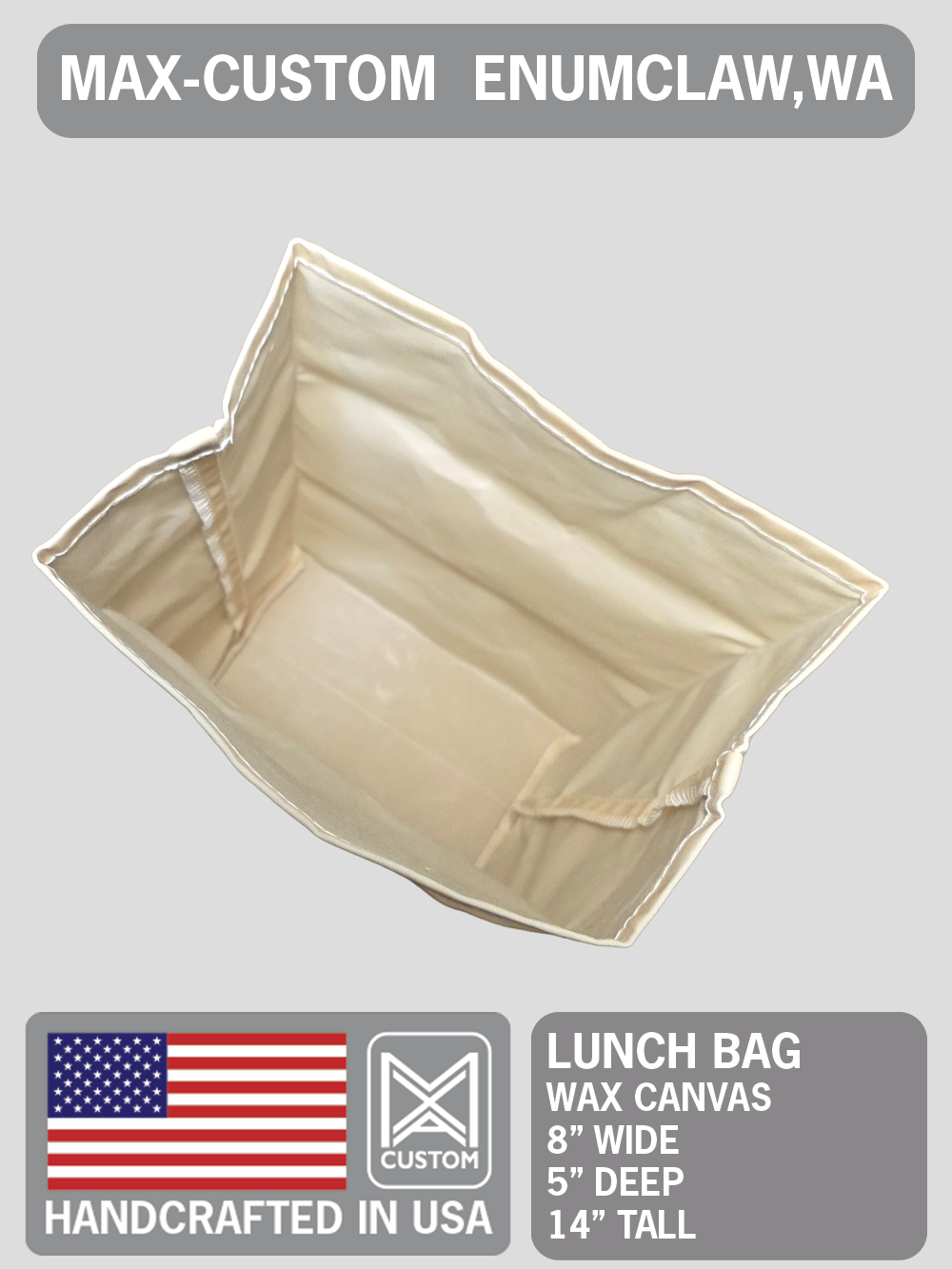 Max-custom lunch bag