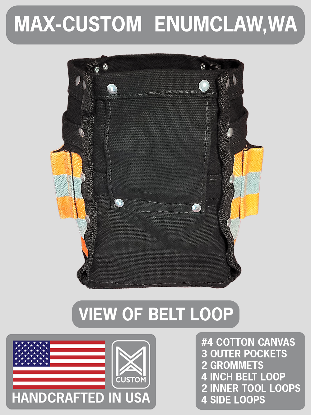 Max-Custom Bolt bag/Tool bag "Hi-Viz"