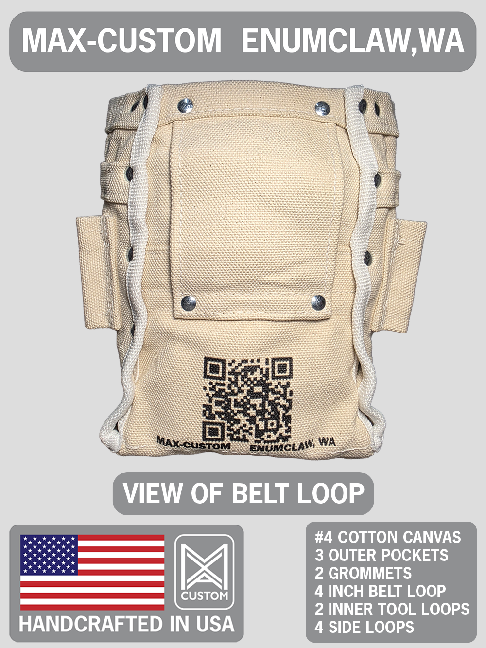 Max-Custom Bolt bag/Tool bag "Original"