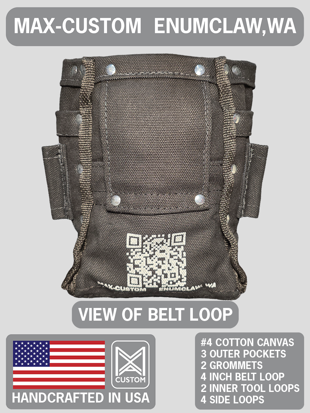 Max-Custom Bolt bag/Tool bag "Original"