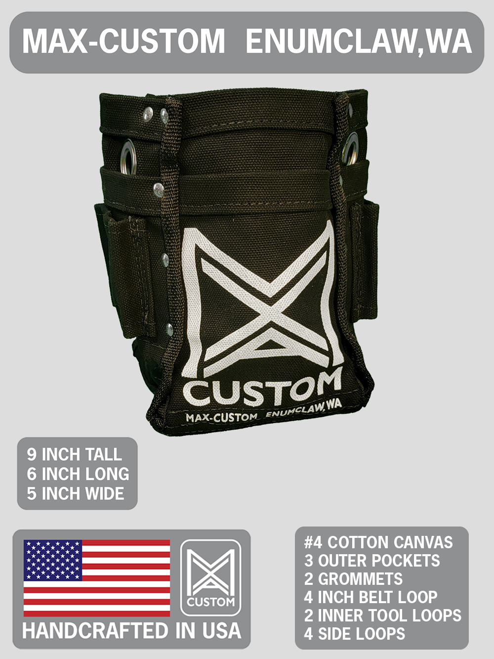 Max-Custom Bolt bag/Tool bag