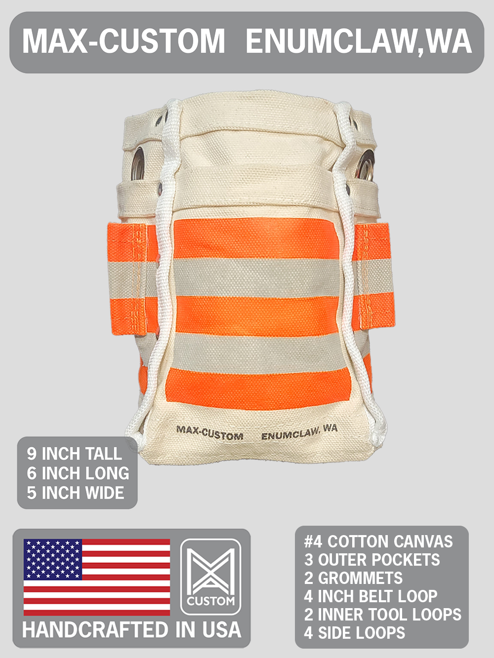 Max-Custom Bolt bag/Tool bag "Hi-Viz"