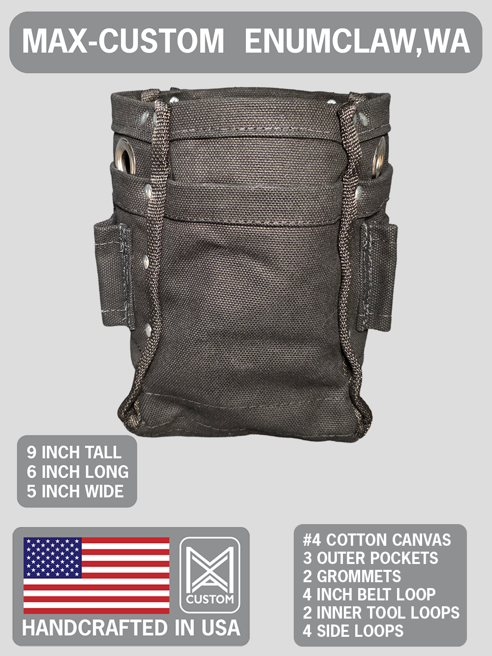 Max-Custom Bolt bag/Tool bag "Original"