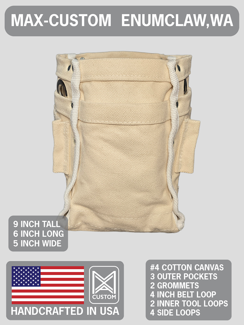 Max-Custom Bolt bag/Tool bag "Original"
