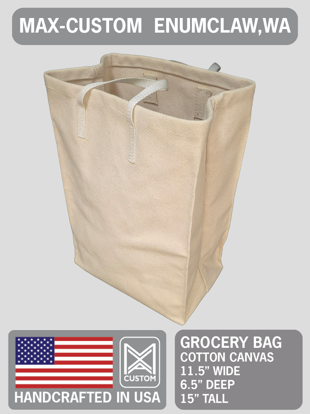 Max-custom Grocery bag
