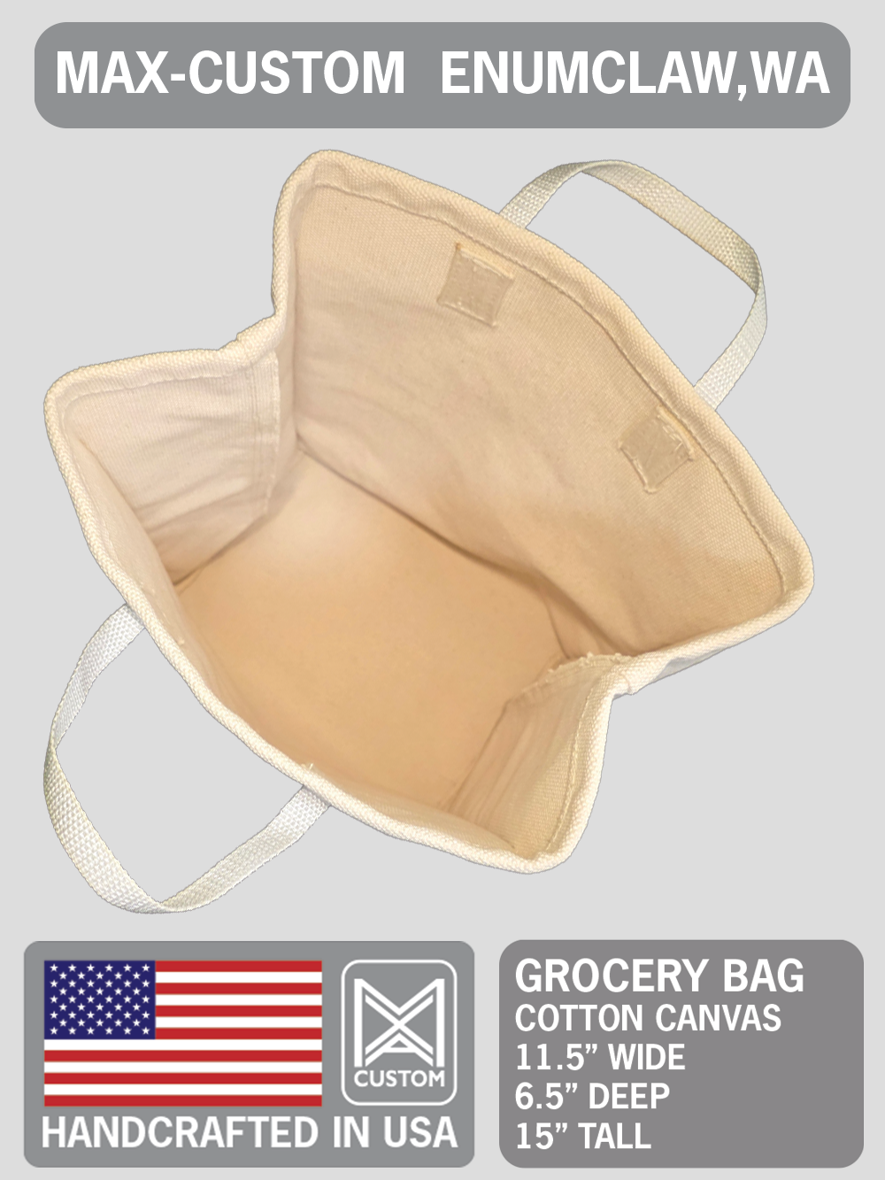 Max-custom Grocery bag
