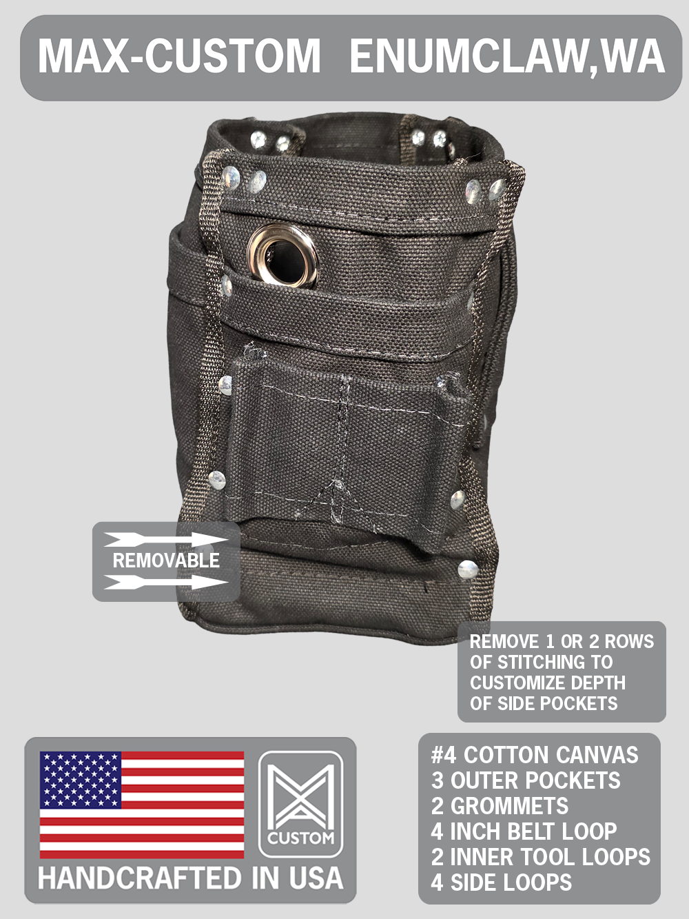 Max-Custom Bolt bag/Tool bag "Original"
