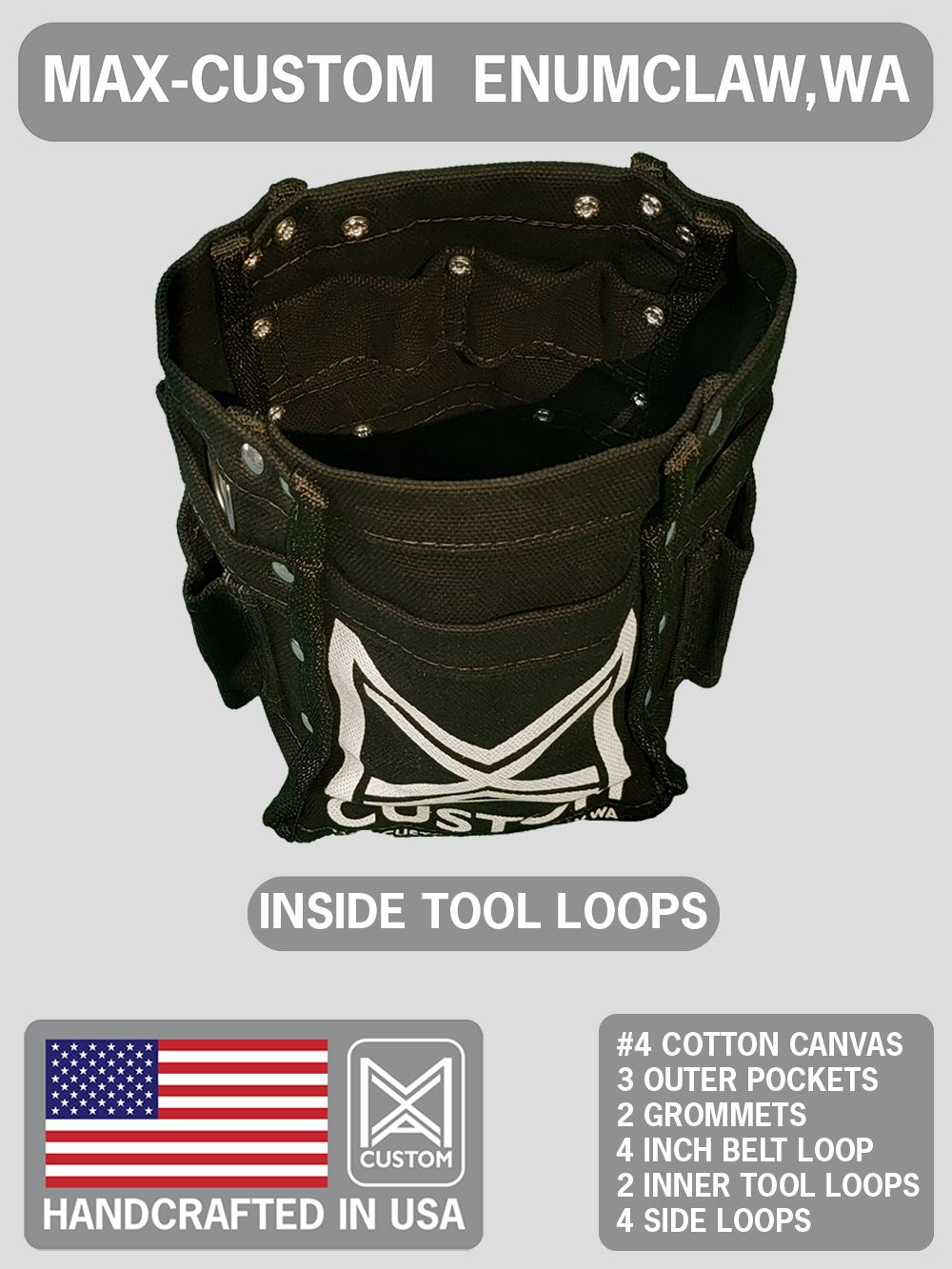 Max-Custom Bolt bag/Tool bag