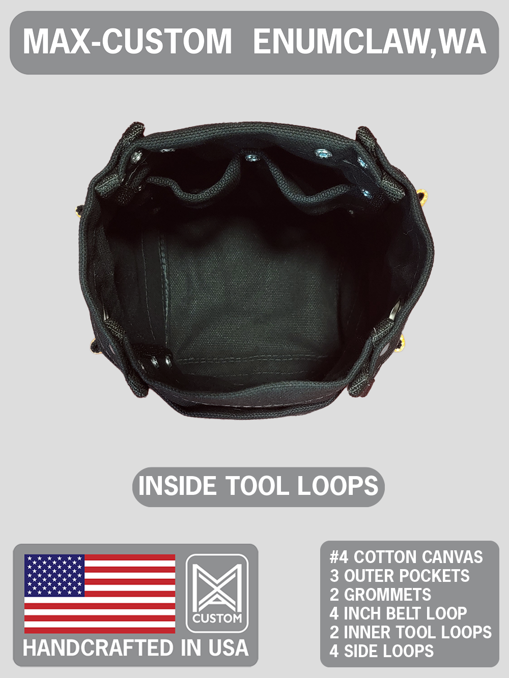 Max-Custom Bolt bag/Tool bag "Hi-Viz"